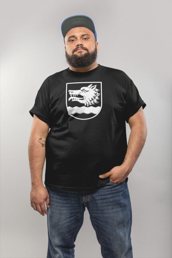 Sipoon susi t-paita 6-8XL Musta
