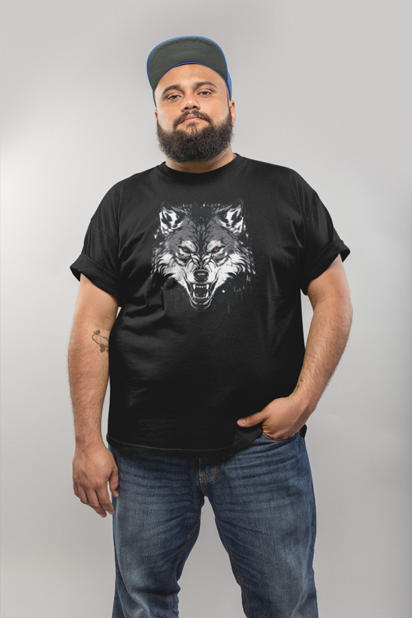 Susi 3 t-paita 6-8XL musta