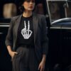 Skeleton V t shirt
