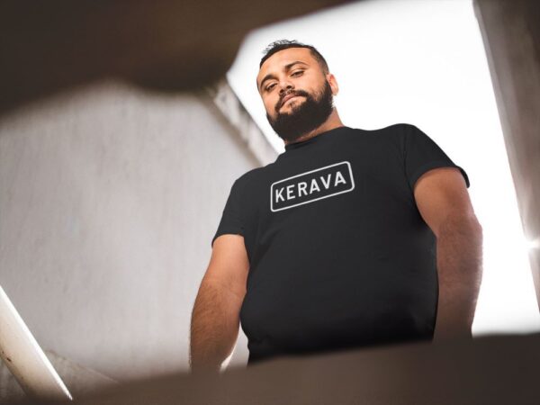 KERAVA t-paita 6-8XL Musta