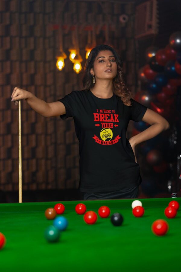 Billiard Queen T paita