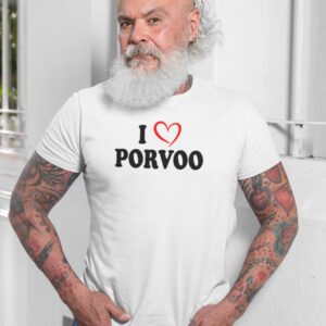 I Love Porvoo. Sydän T paita