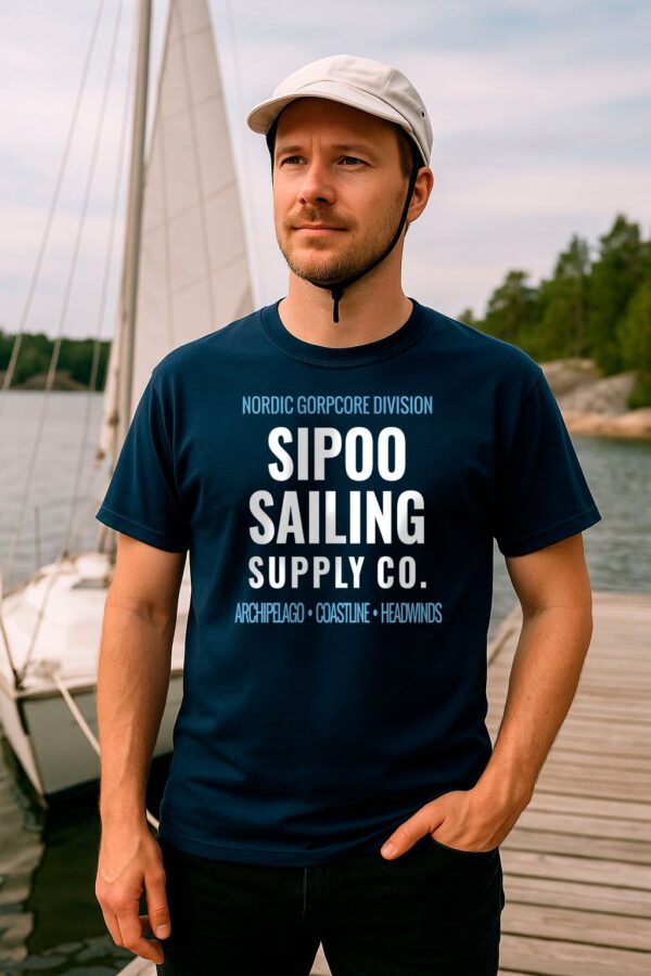 sisuproof t-paita sipoo sailing