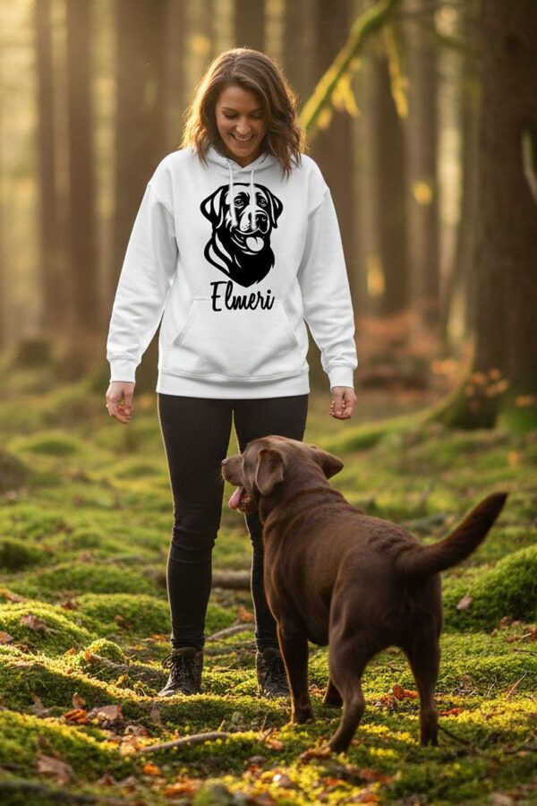Labradorinnoutaja huppari – unisex