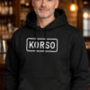 Korso hoodie svart Korso huppari
