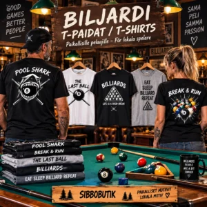 Billiard Queen T paita