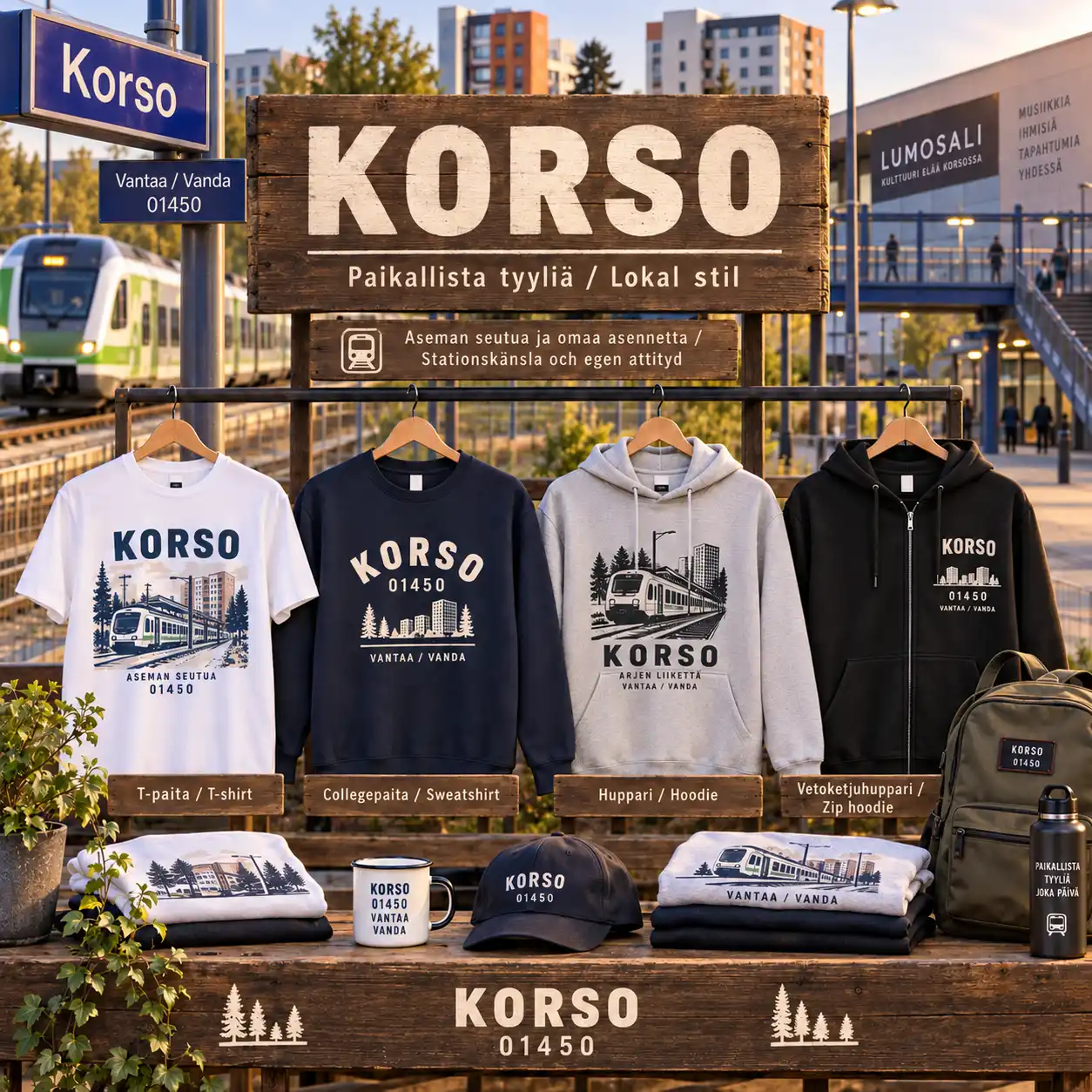 I Love Korso Sydän T paita